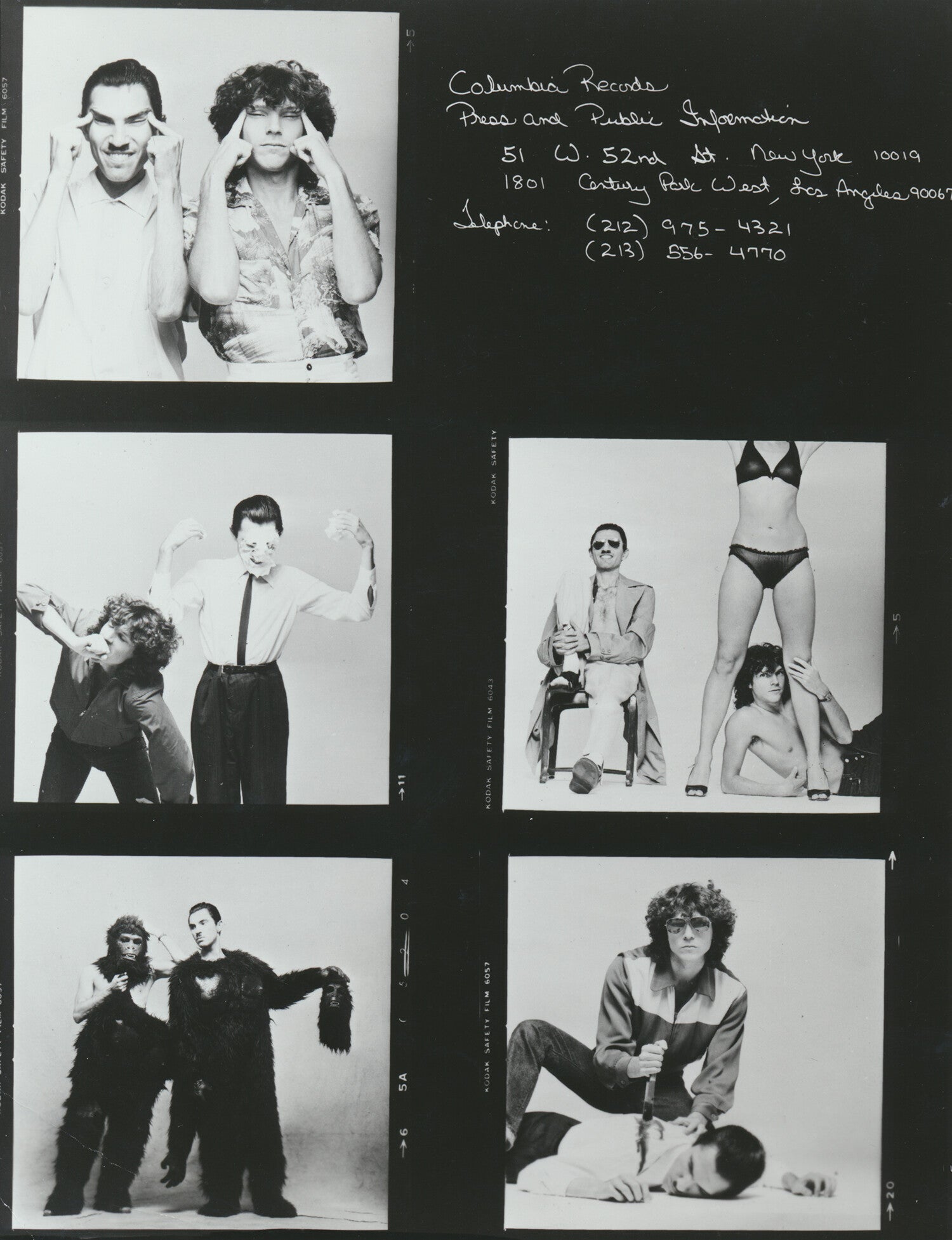 Sparks - 1970s [USA] - Publicity Press Photo