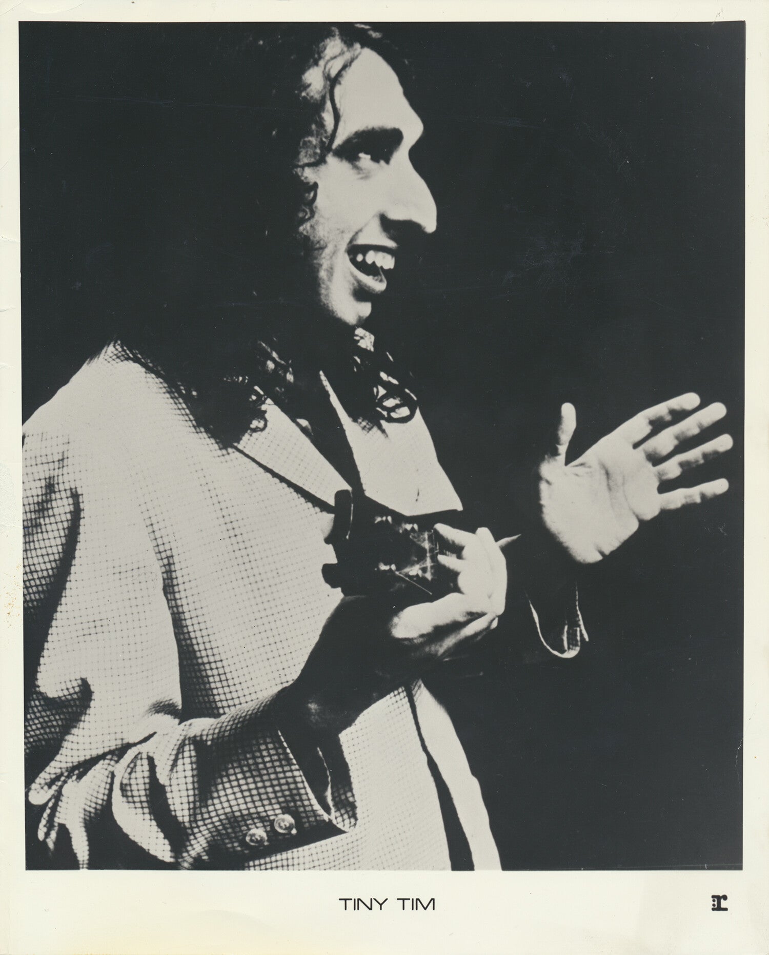 Tiny Tim - 1960s [USA] - Publicity Press Photo