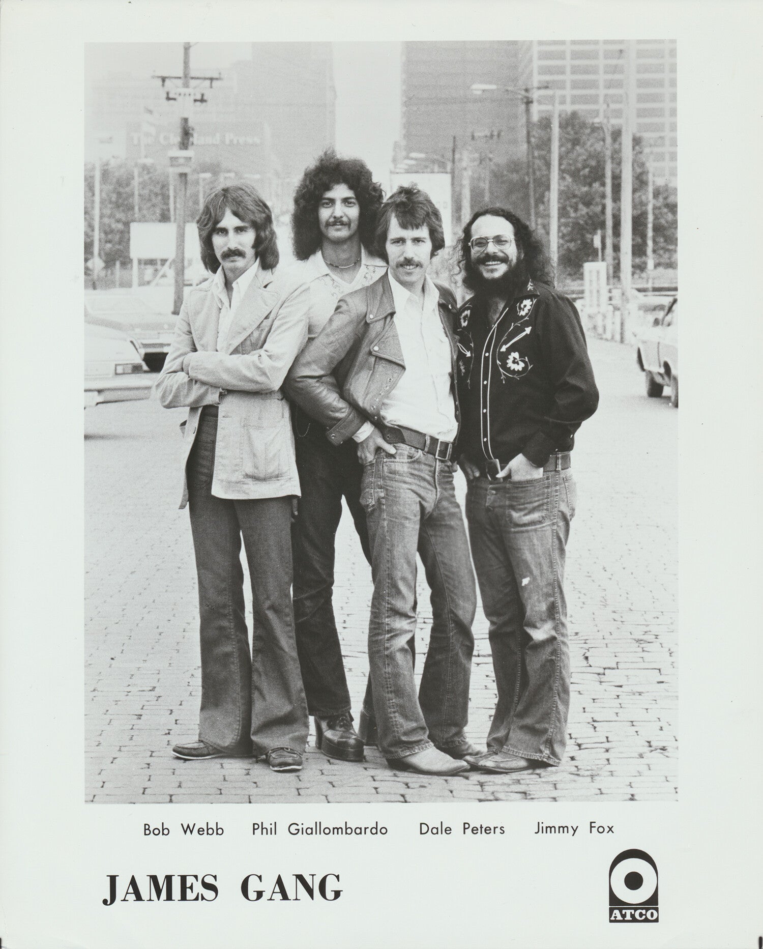 James Gang - 1970s [USA] - Publicity Press Photo