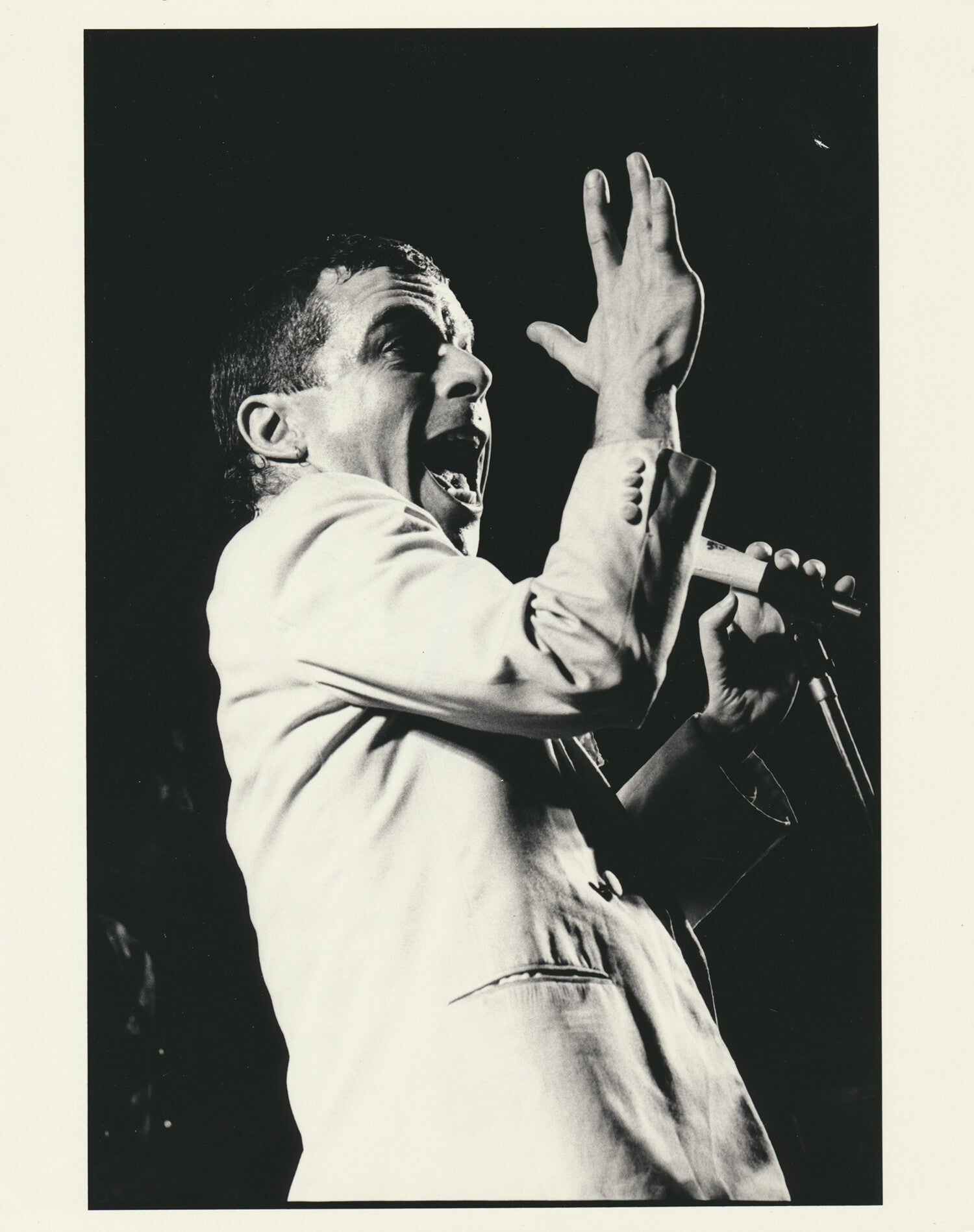 Ian Dury - 1970s [UK] - Publicity Press Photo