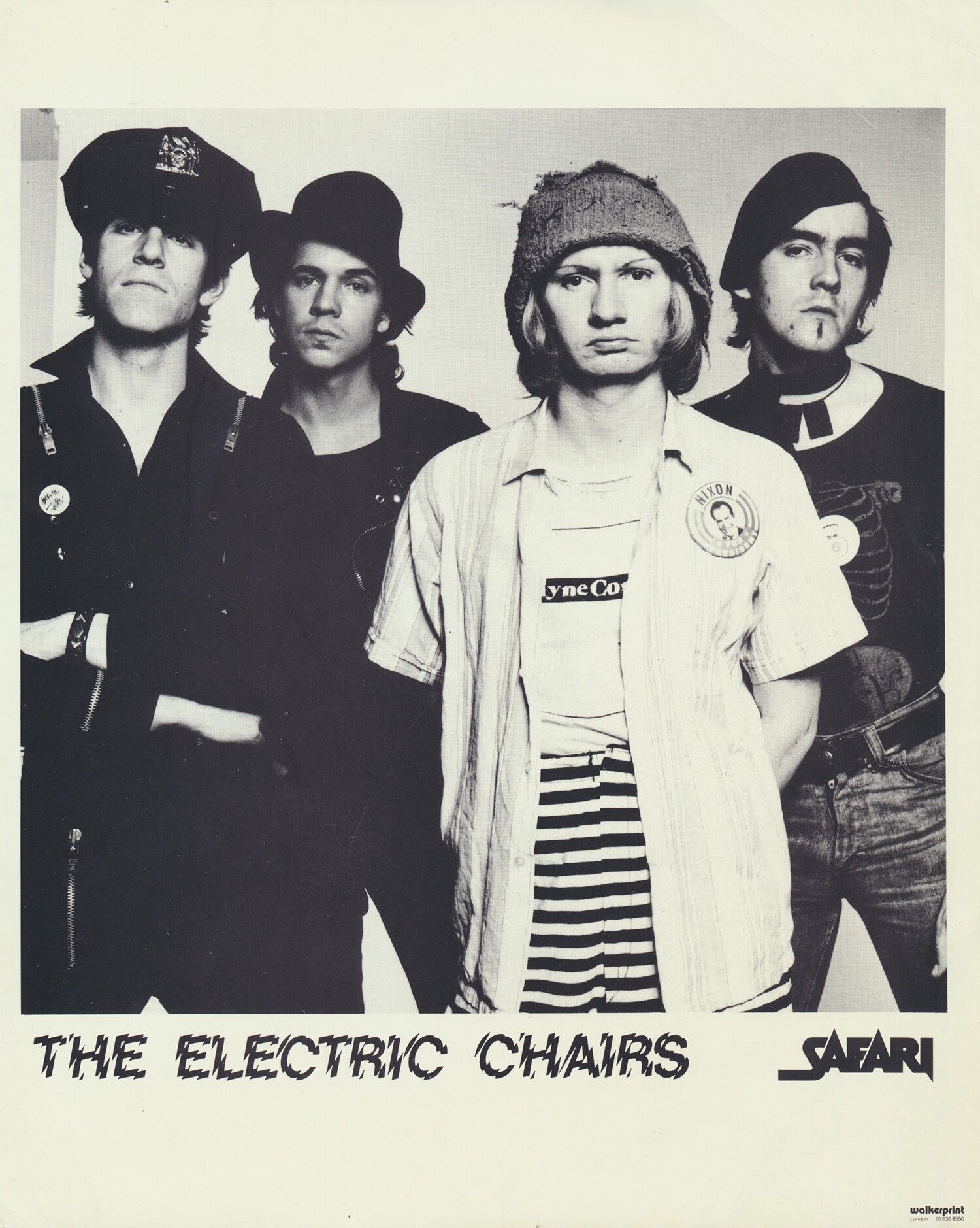 The Electric Chairs - Punk - 1970s [UK] - Publicity Press Photo
