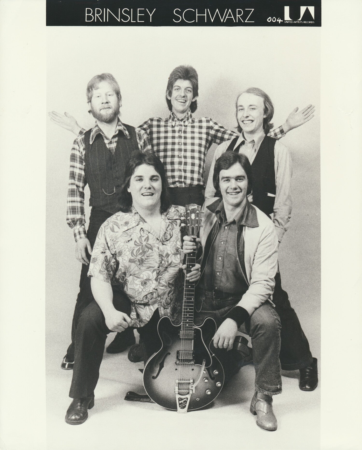 Brinsley Schwarz - Nick Lowe - 1970s [Holland] - 6 Publicity Press Photos