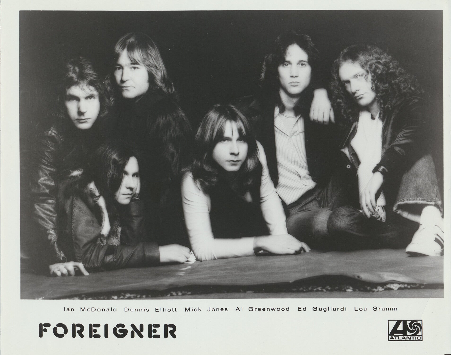 Foreigner - 1970s [UK] - Publicity Press Photo