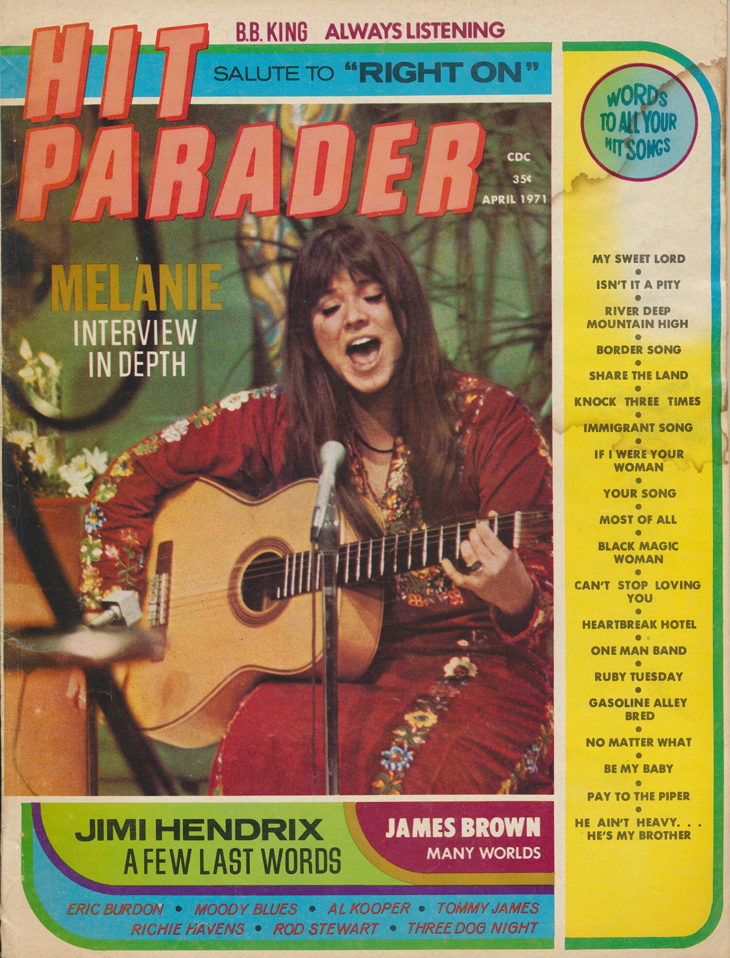 Hit Parader - April 1971 [USA] - Magazine