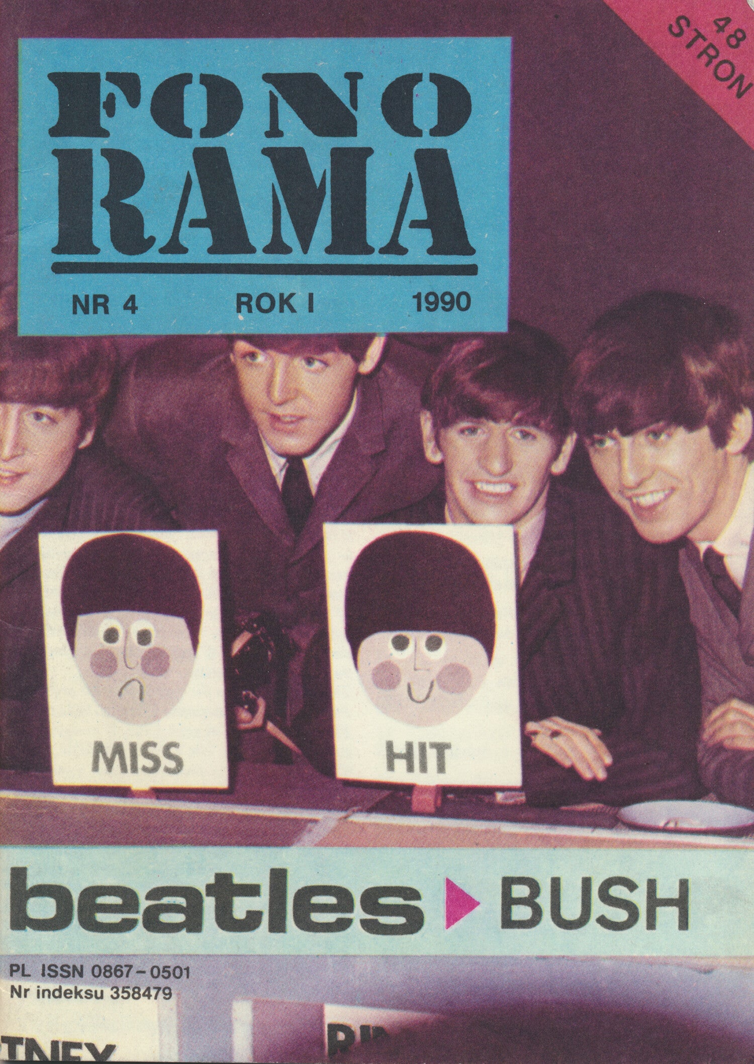 Fonorama - 1990 [Poland] - Magazine + Letter