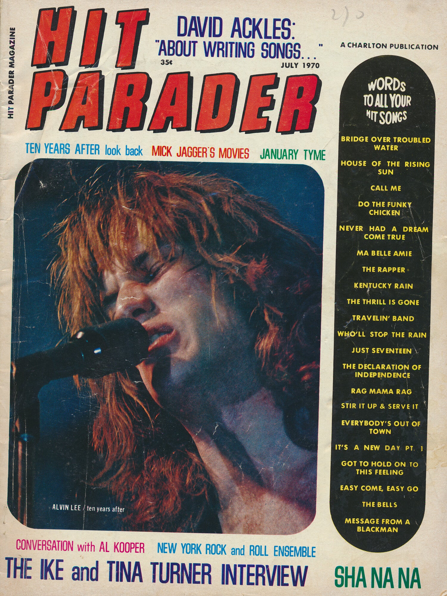 Hit Parader - July 1970 [USA] - Magazine