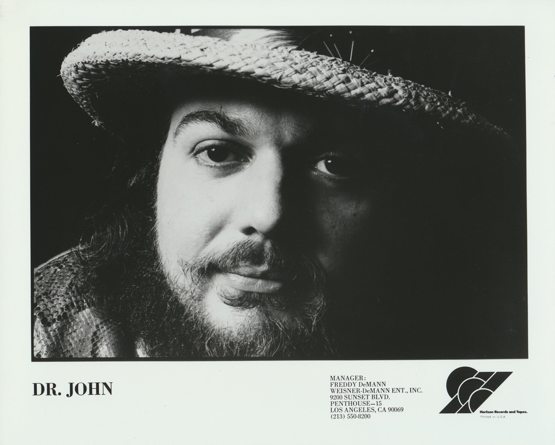 Dr. John - 1970s [USA] - Publicity Press Photo