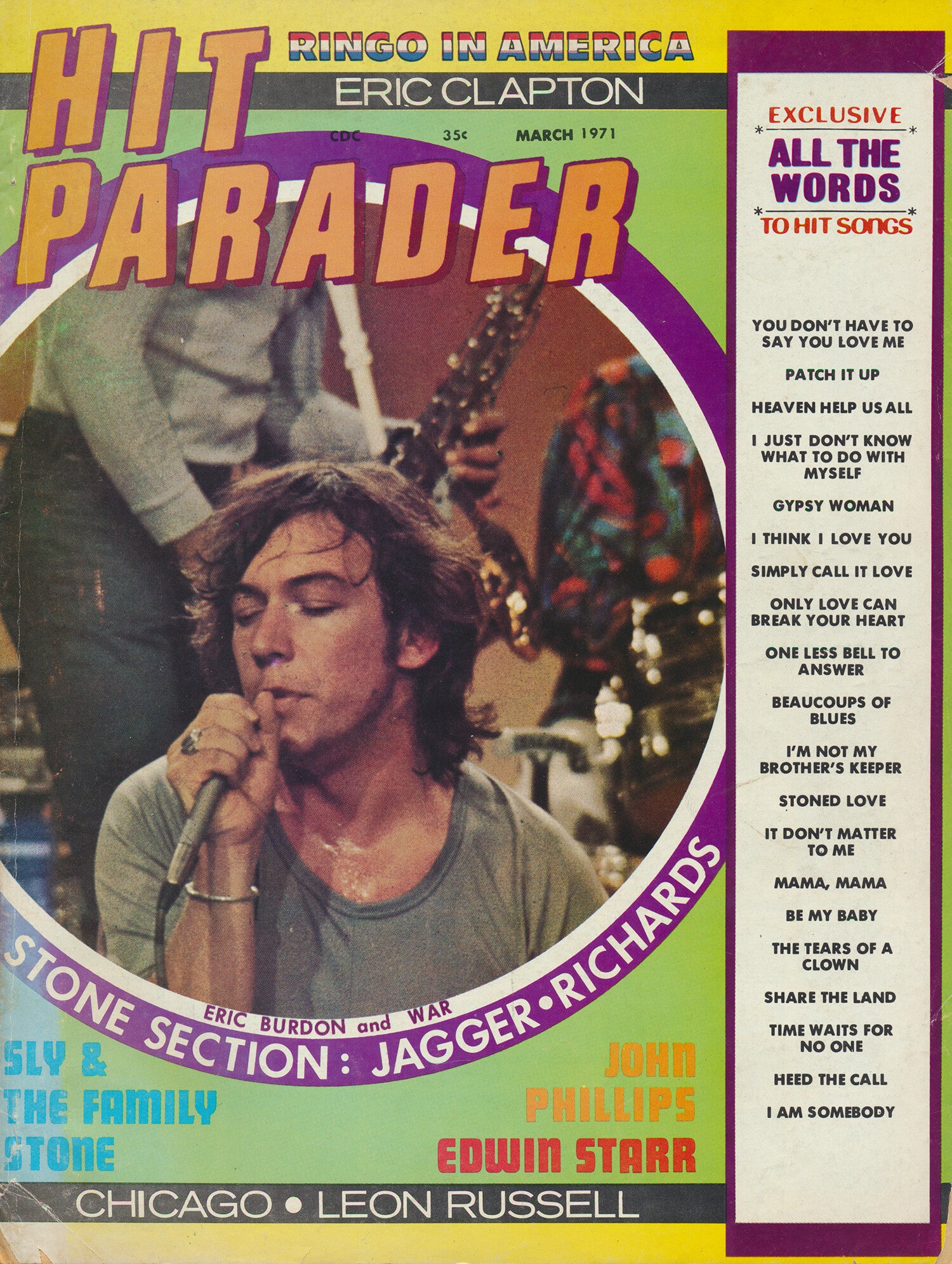 Hit Parader - March 1971 [USA] - Magazine