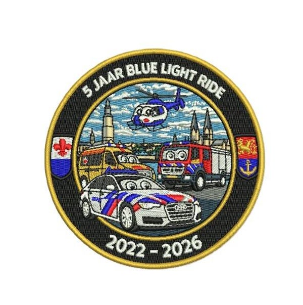 IPA Blue Light Ride patch 2026