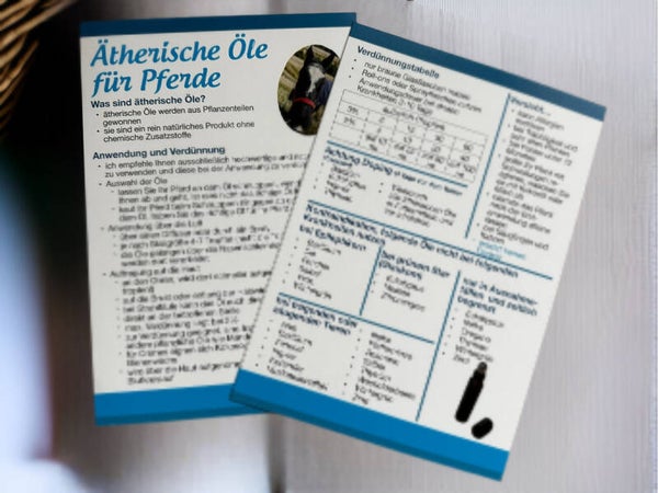 Ätherische Öle für Pferde