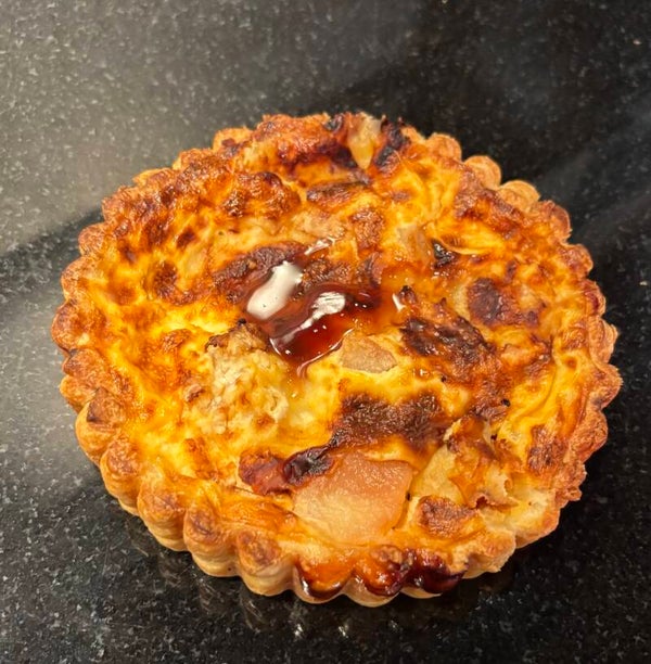 Quiche Herve, sirop de liège