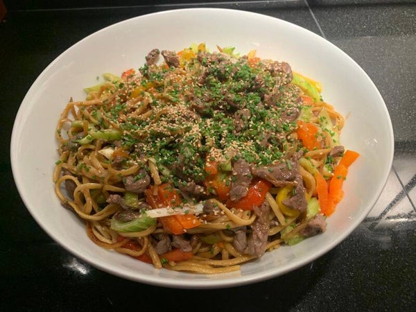 Nouilles sautées au Boeuf 500g