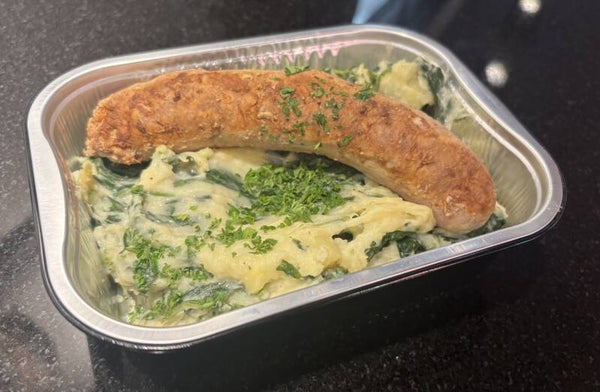Potée aux épinards et saucisse campagne
