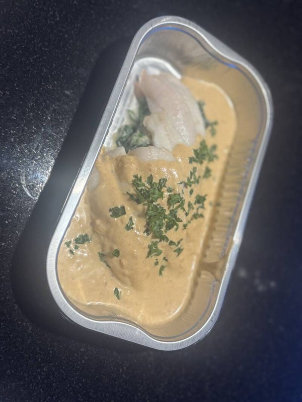 Sôle limande / écrasé de PDT / épinards / sauce poisson