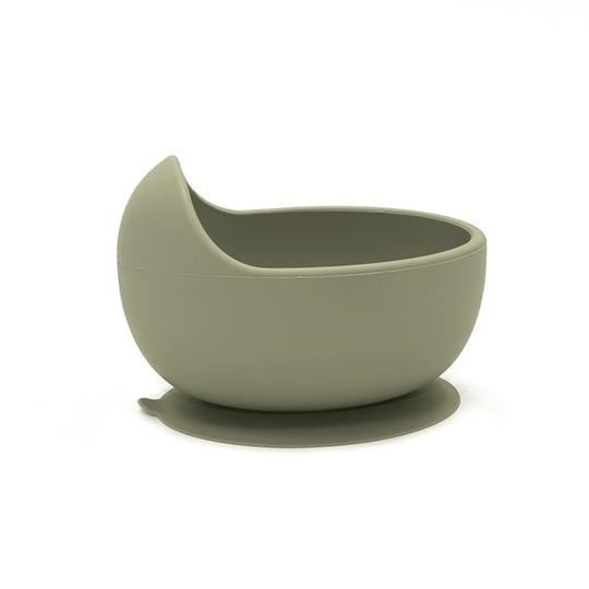 Silicone kom met zuignap - Silver Sage