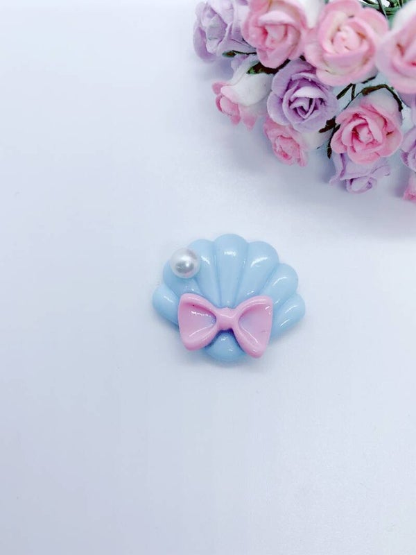 Schelp blauw
