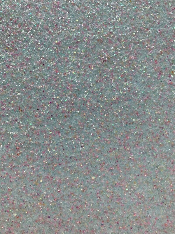 Lichtblauw gekleurde glitter