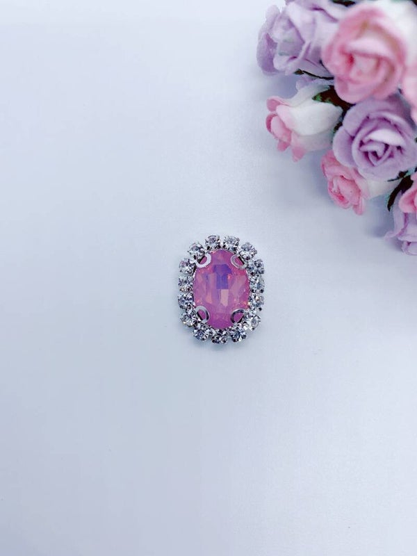 Steen pastel roze
