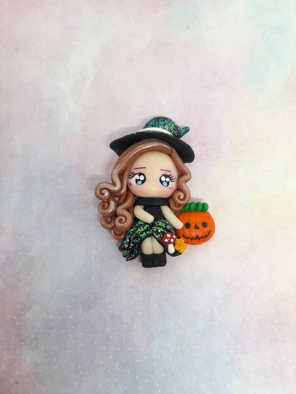 Witch black dress