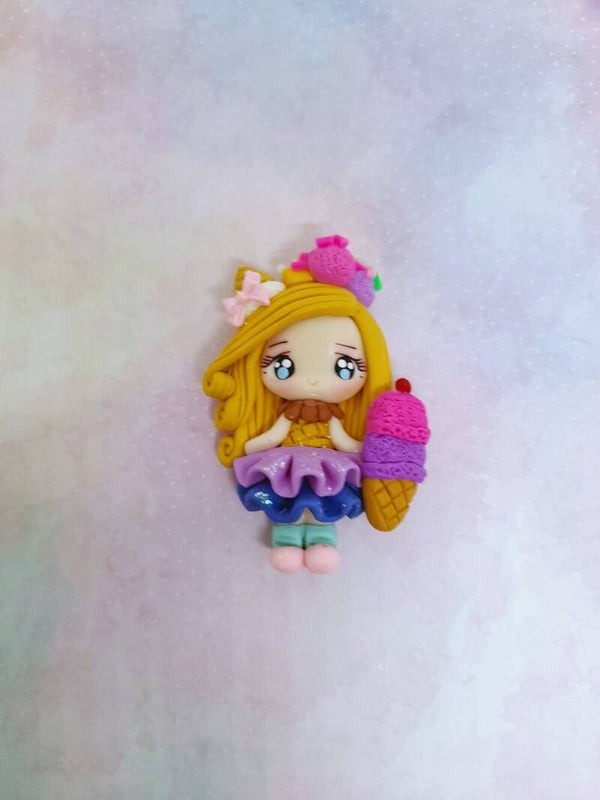 Girl with ice cream