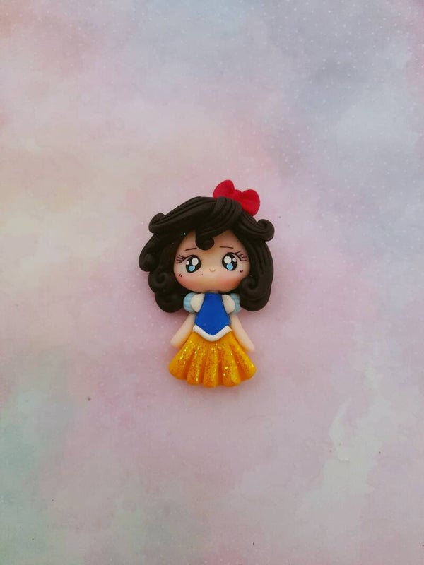 Girl blue yellow dress