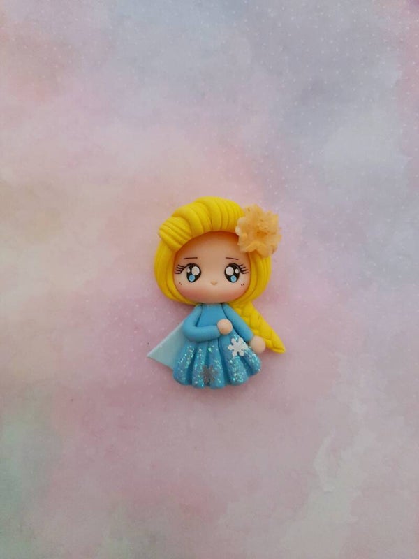 Princess blue dress