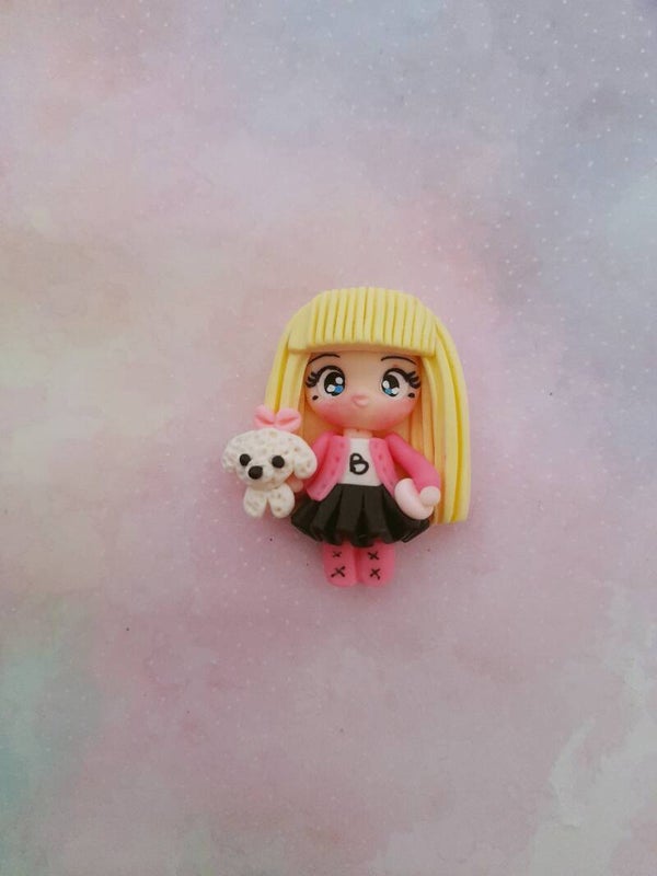 Barbie with dog