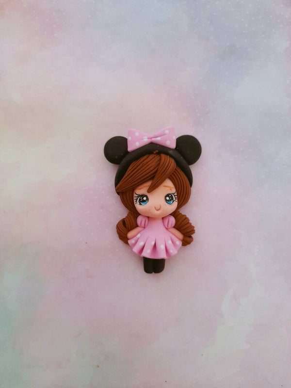 Mouse girl pink