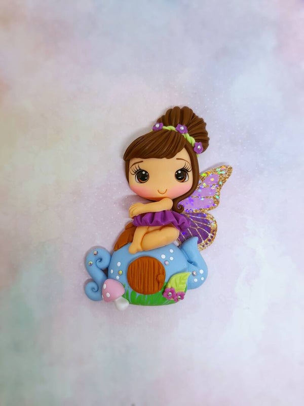 Fairy purple brown hair (XL)