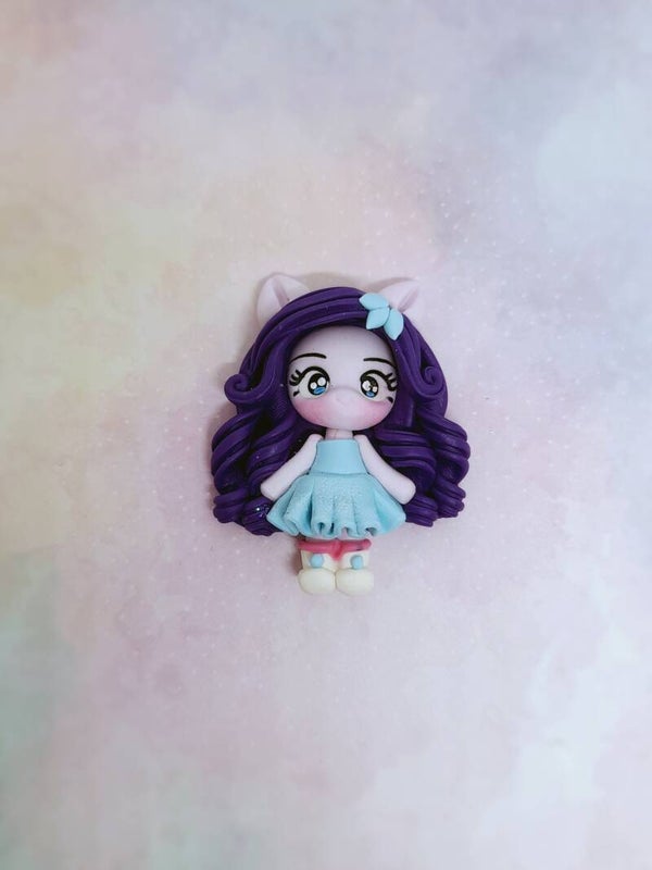 Pony girl blue