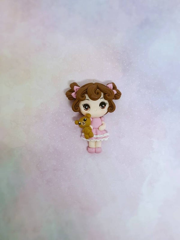 Girl with bear