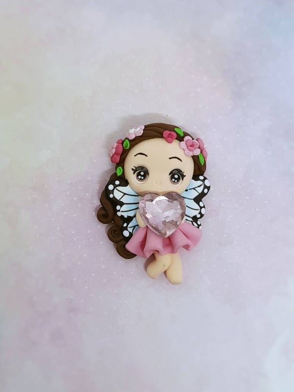 Fairy pink heart