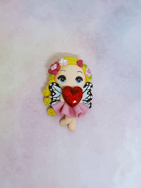 Fairy red heart