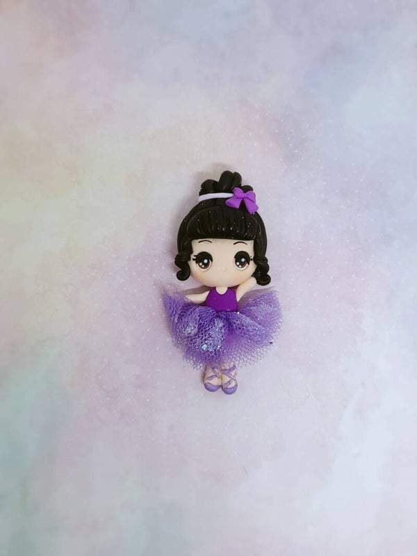 Purple ballerina