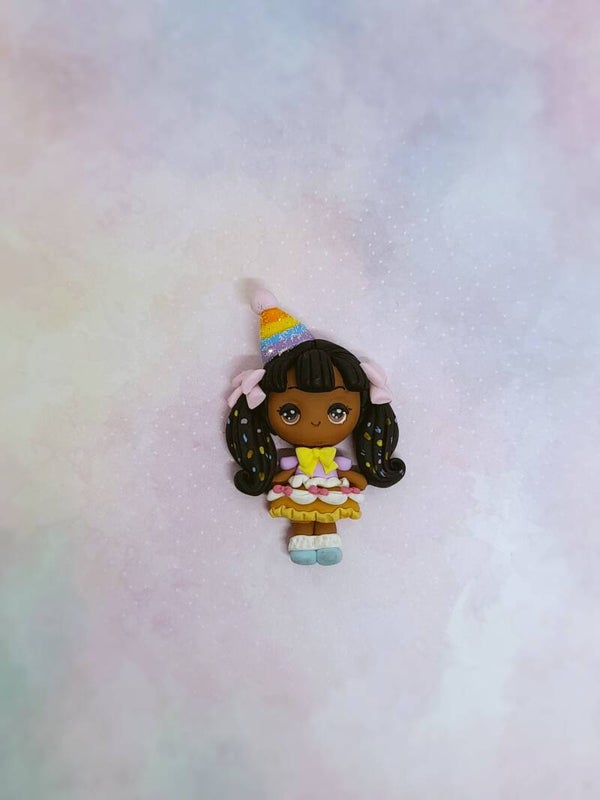 Birthday girl black hair