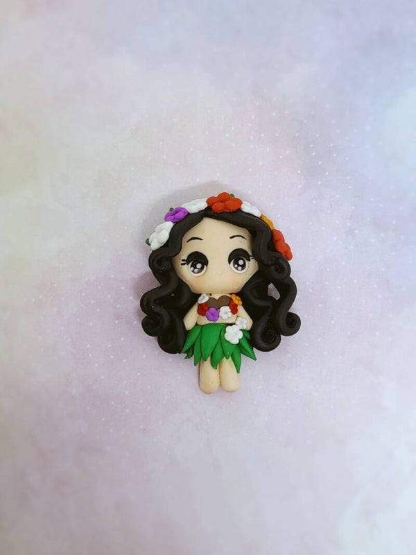 Hawaii girl green 01