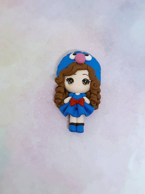 Cookie monster blue