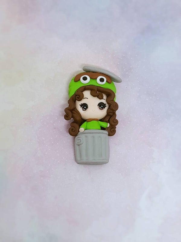 Cookie monster green
