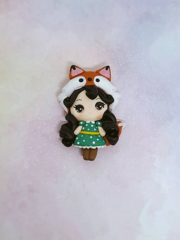 Fox girl black hair