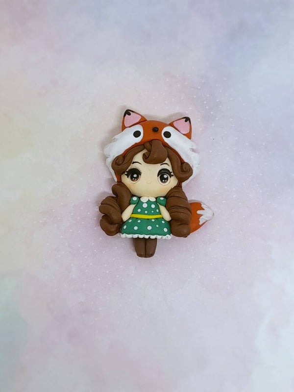 Fox girl brown hair