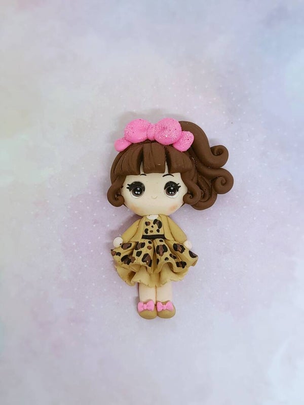 Panter girl brown hair