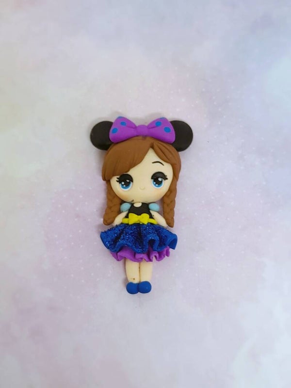 Minnie girl blue dress