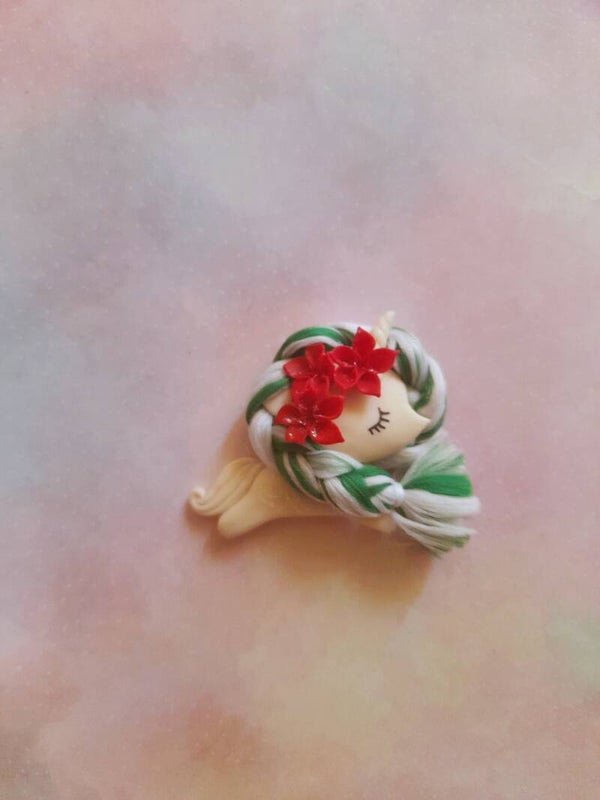Unicorn groen wit