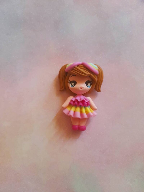 Unicorn rainbow dress pink