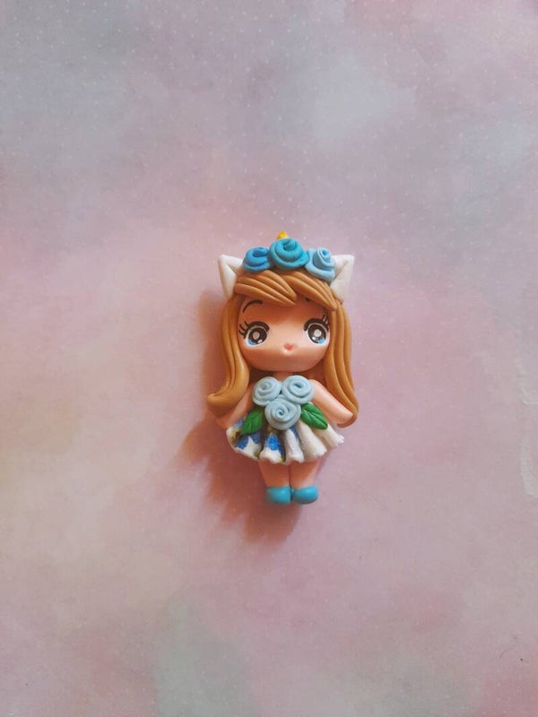 Unicorn flower blue