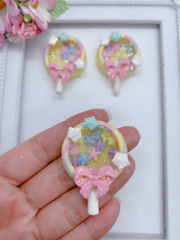 Shaker lolly geel