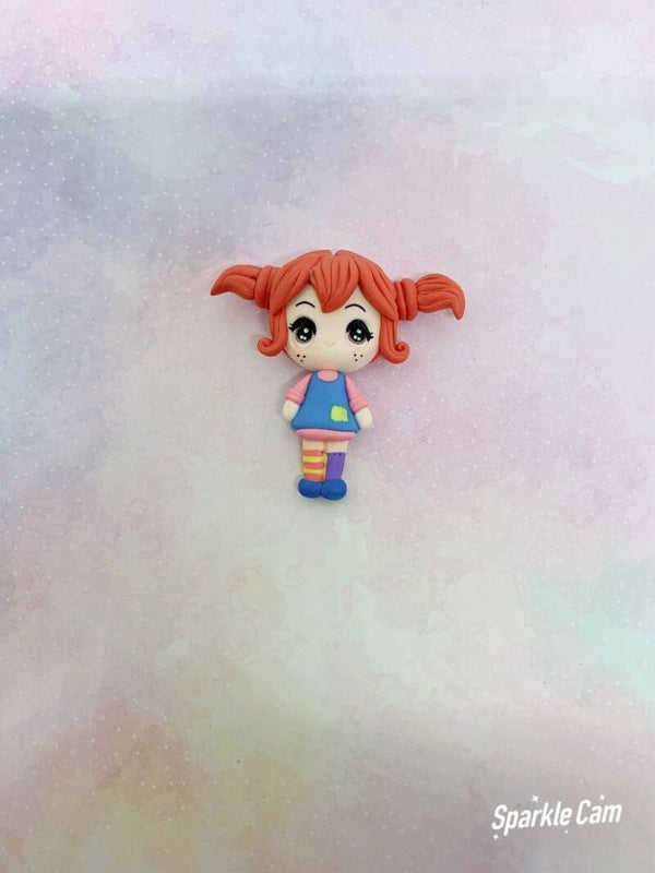 Girl with orange hair