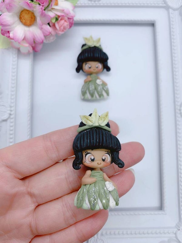 Princess groene jurk (B)
