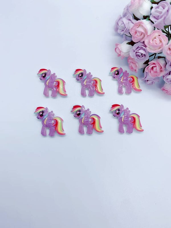 Kleine paardje paars