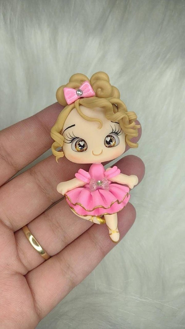 Girl pink dress